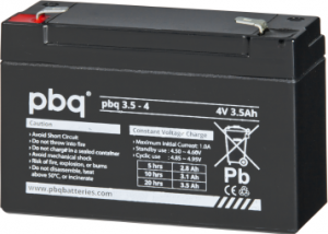 pbq 3.5-4 4v3.5AH蓄电池