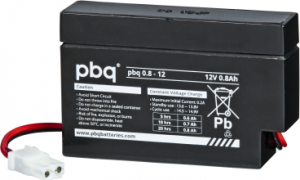 pbq 0.8-12 12V0.8AH蓄电池